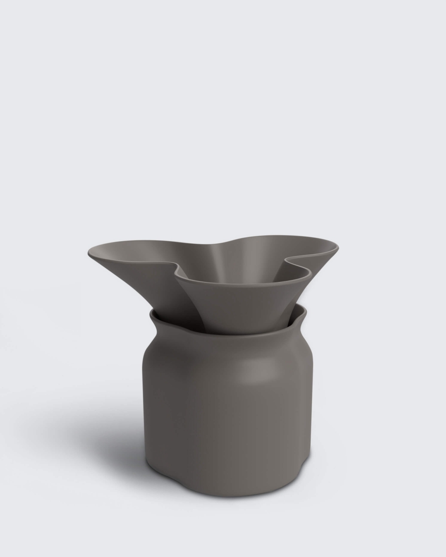 Mazzo Blue - 3 Leafs, Earth Clay