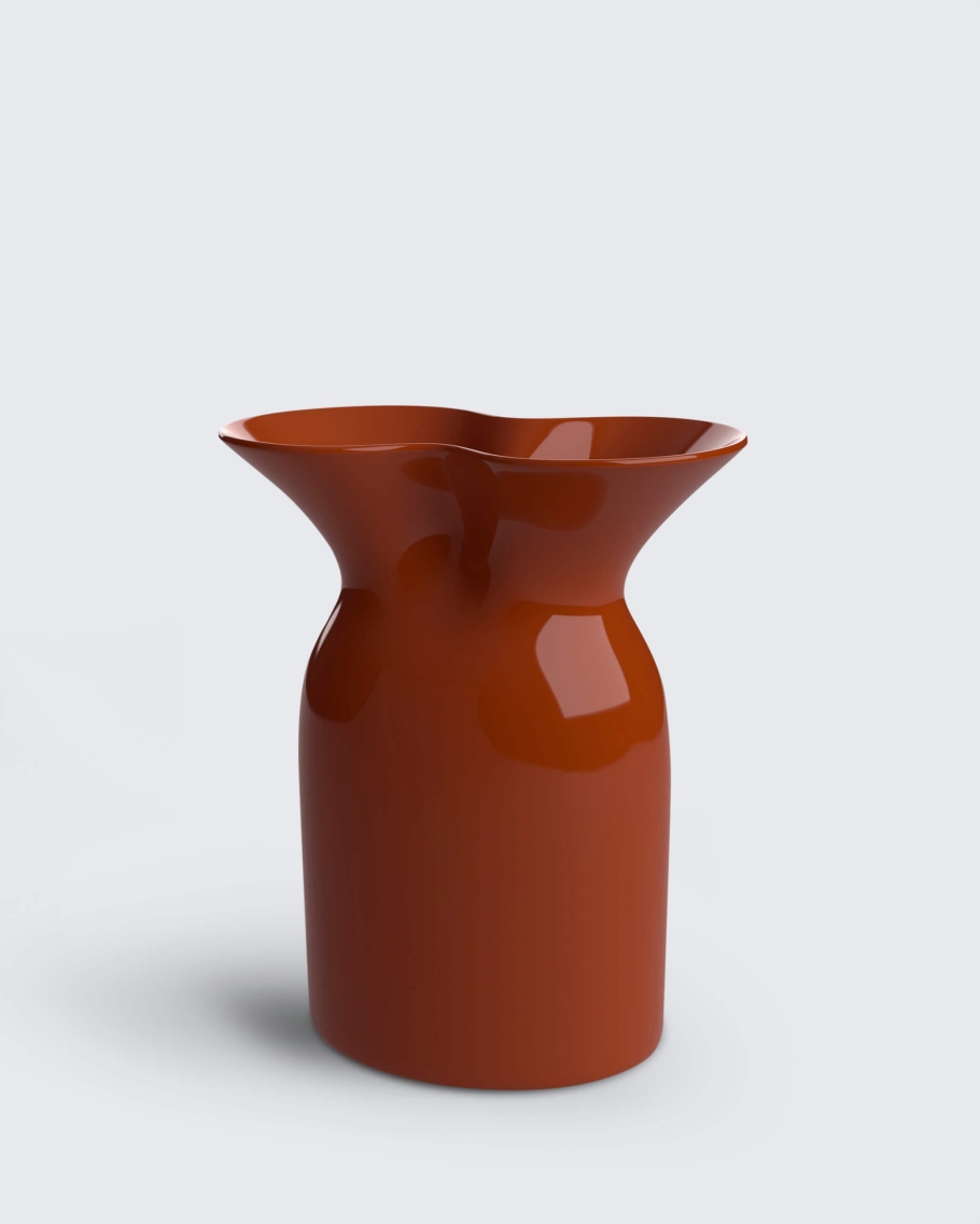 Mazzo Blue - 2 Leafs, Delft Red